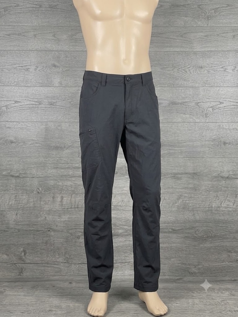 Eddie Bauer First Ascent Guide Pro Hiking Pants Men’s 38x30 Gray Gorpcore Cargo